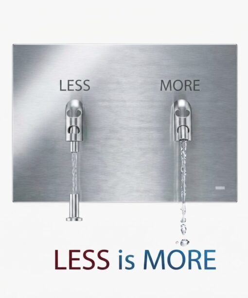 LESS IS MORE